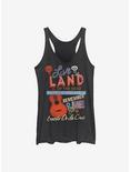 Disney Pixar Coco Live In The Land Of The Dead Girls Tank, BLK HTR, hi-res