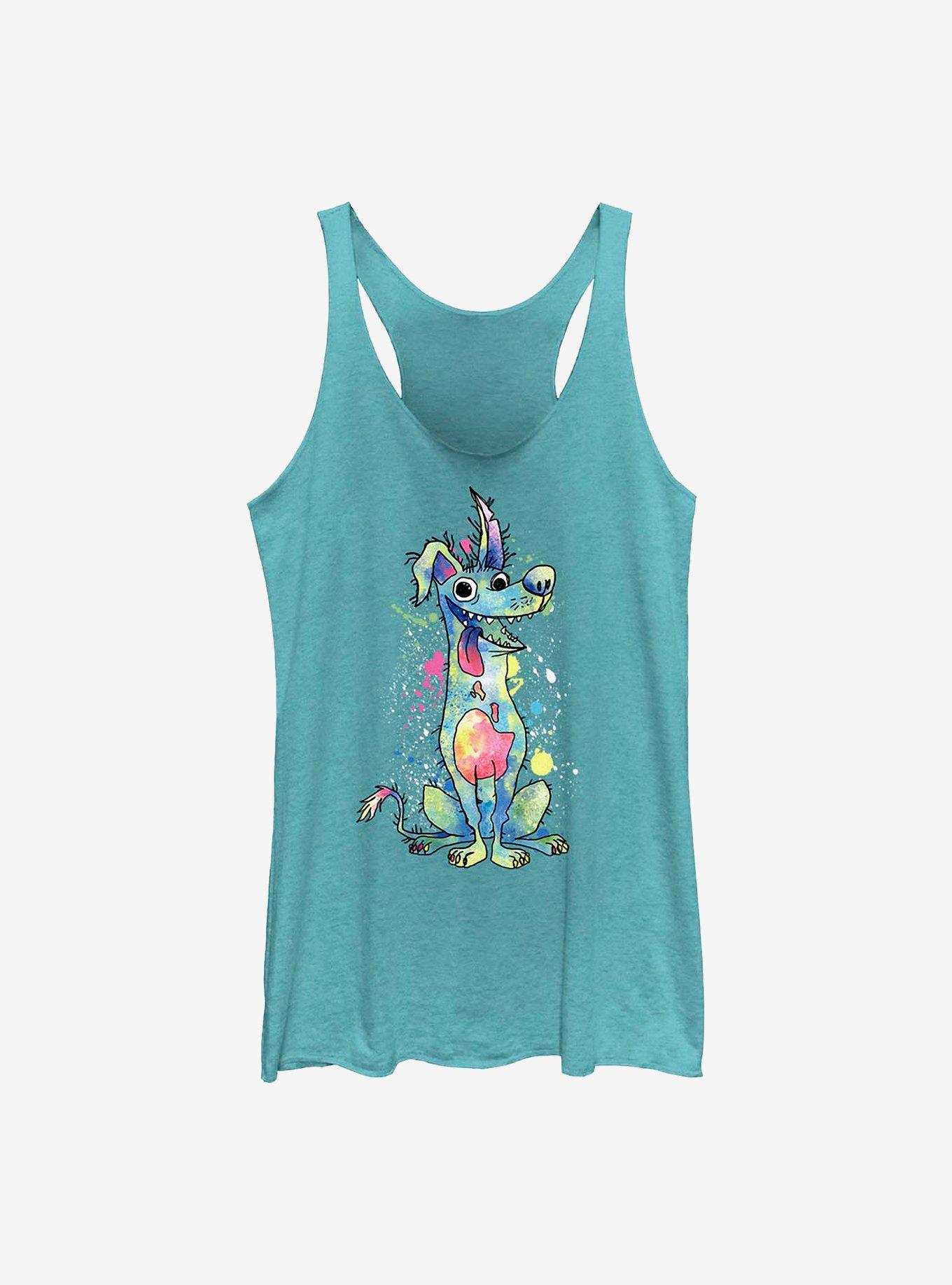 Disney Pixar Coco Watercolor Dante Girls Tank, , hi-res