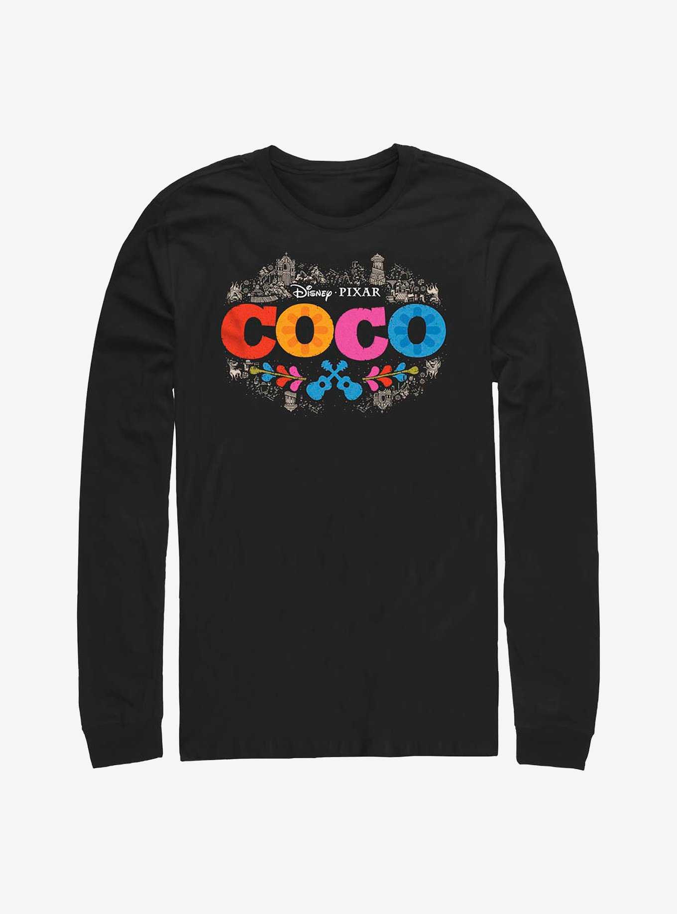 Disney Pixar Coco Artistic Logo Long-Sleeve T-Shirt, , hi-res