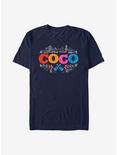 Disney Pixar Coco Artistic Logo T-Shirt, NAVY, hi-res