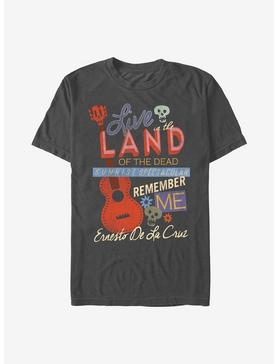 Disney Pixar Coco Live In The Land Of The Dead T-Shirt, CHARCOAL, hi-res
