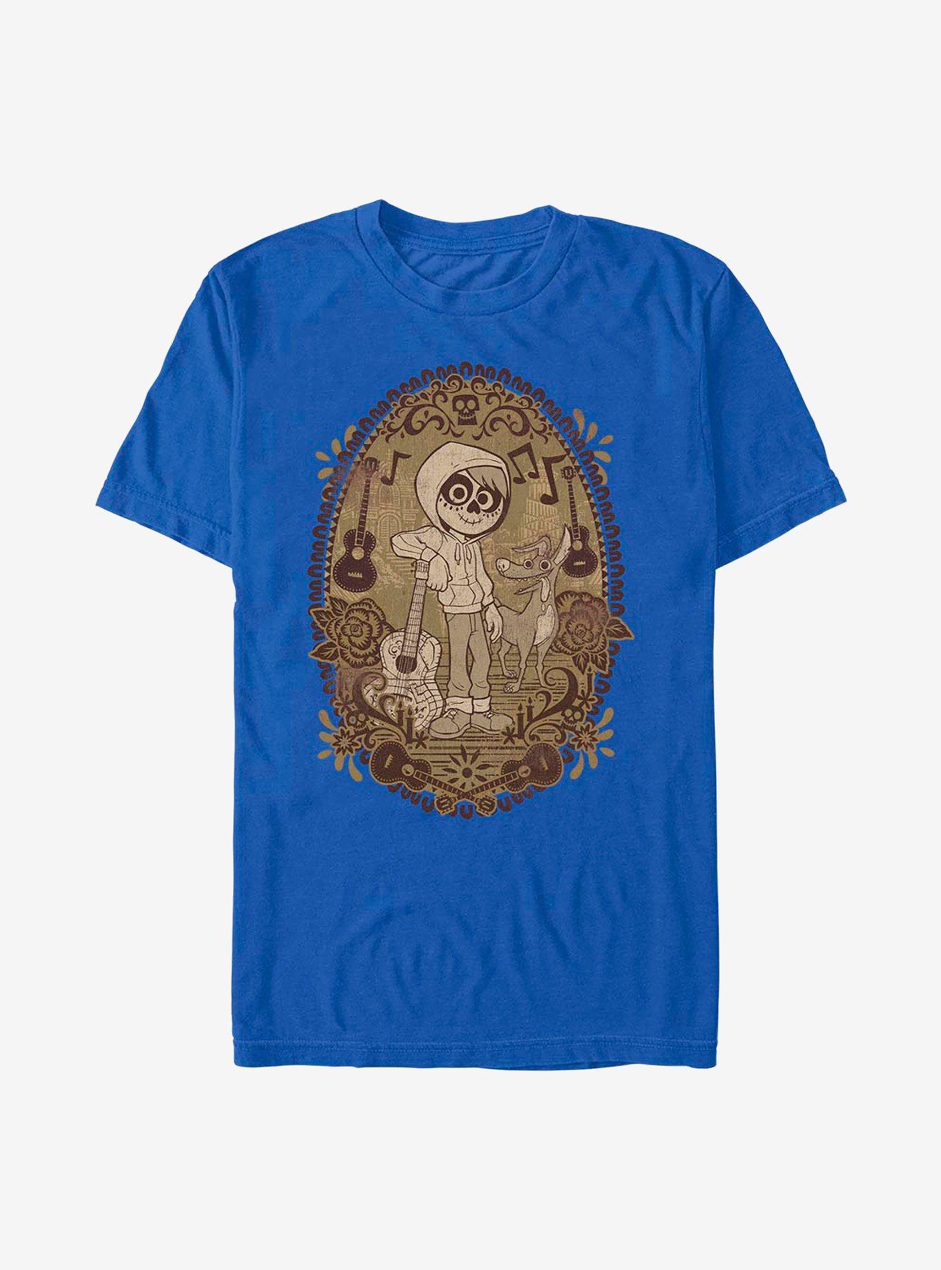 Disney Pixar Coco Miguel Portrait T-Shirt, ROYAL, hi-res
