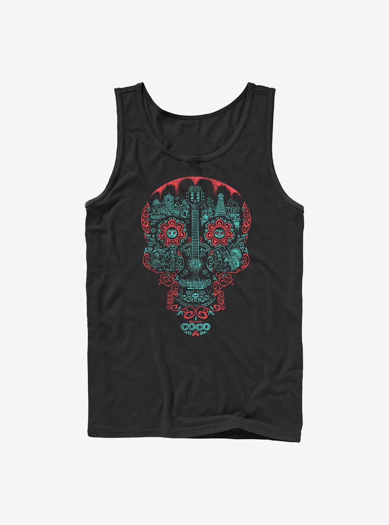 Disney Pixar Coco Craneo Muerto Tank, , hi-res