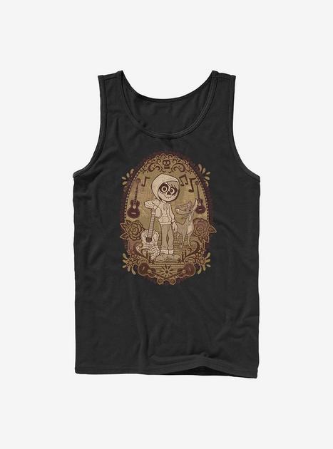 Disney Pixar Coco Miguel Portrait Tank - BLACK | Hot Topic