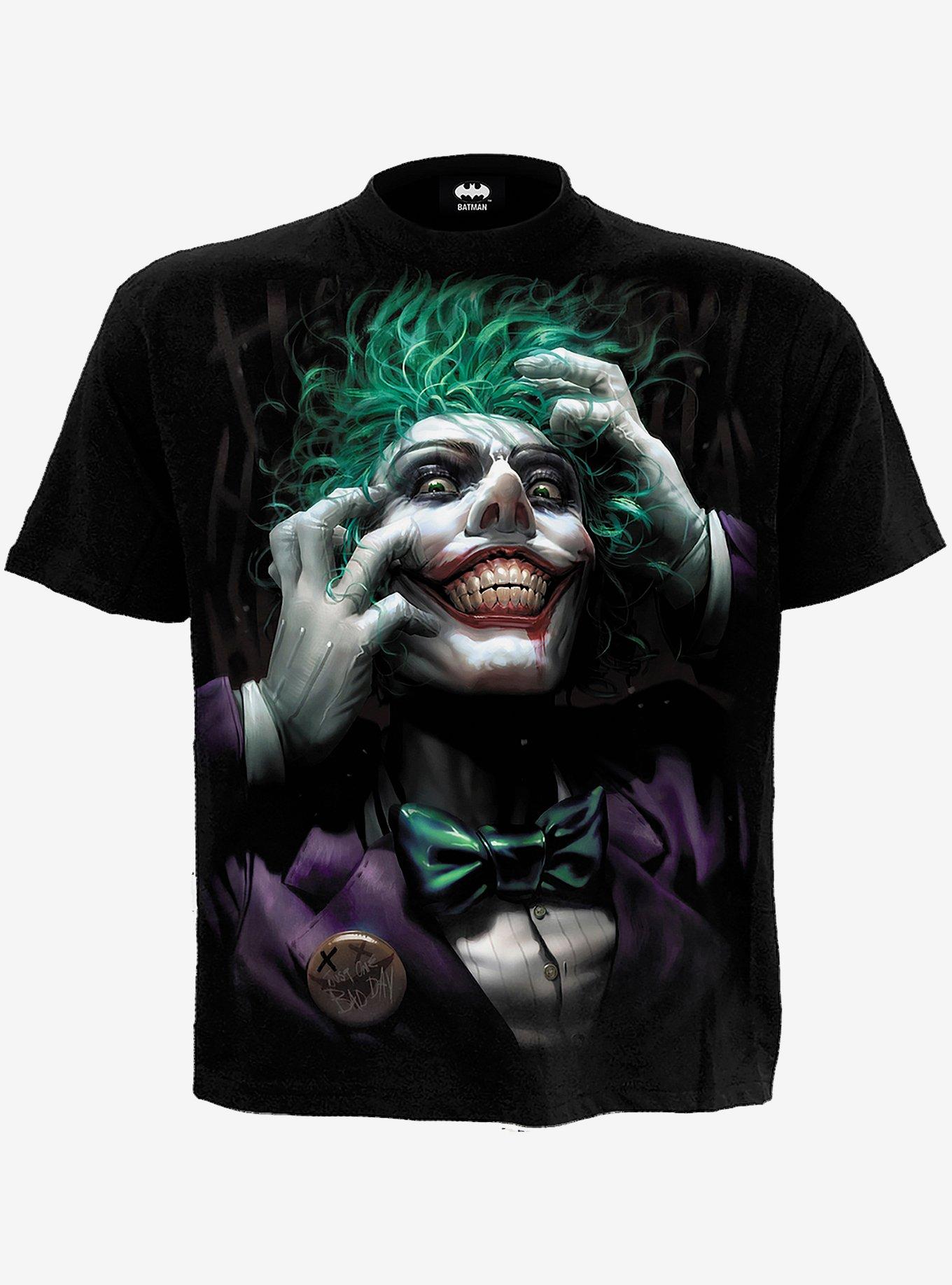 DC Comics Batman The Joker Freak T-Shirt, BLACK, hi-res