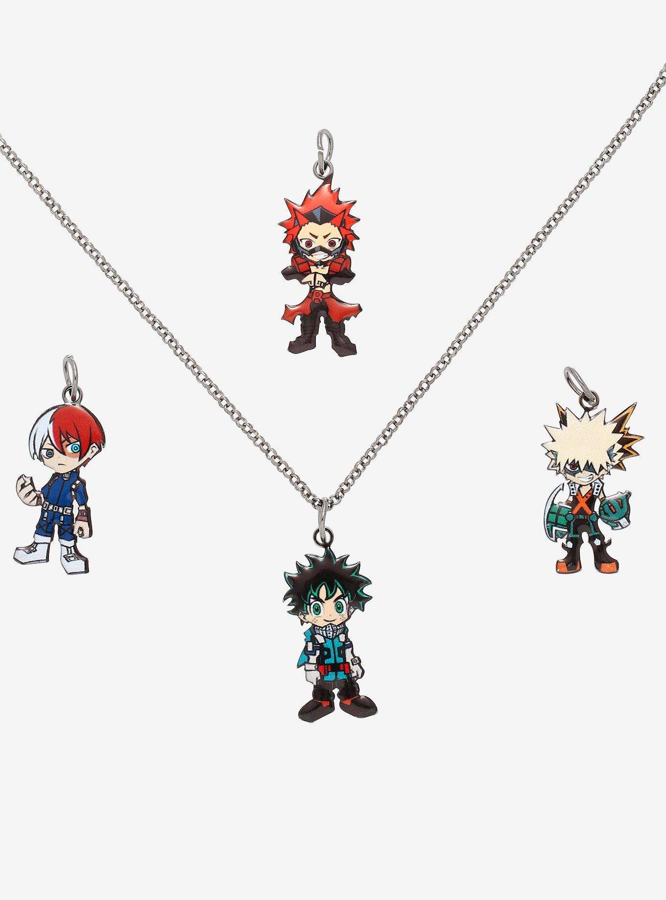 My Hero Academia Interchangeable Charm Necklace, , hi-res