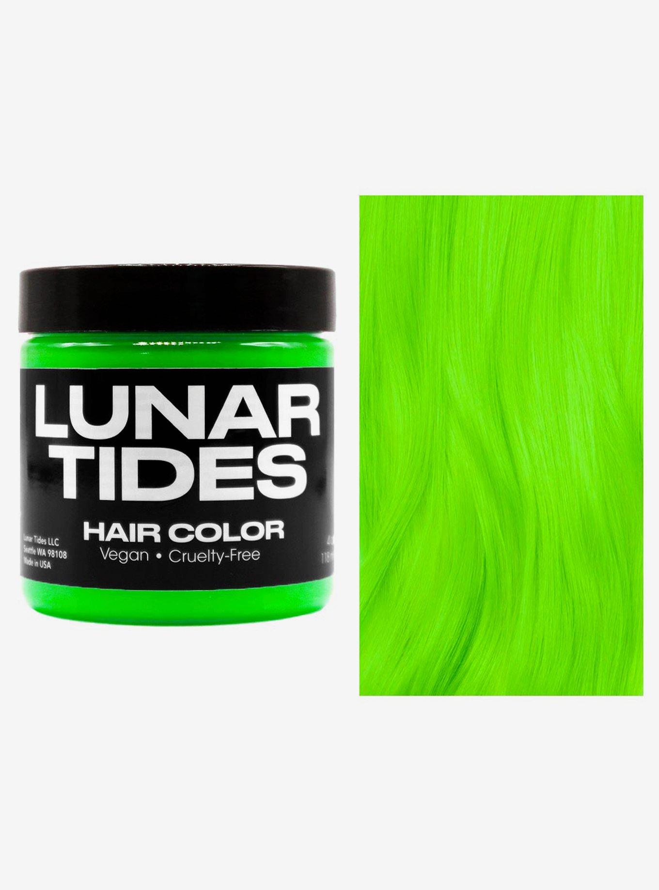 Lunar Tides Neon Lime Hair Dye, , hi-res