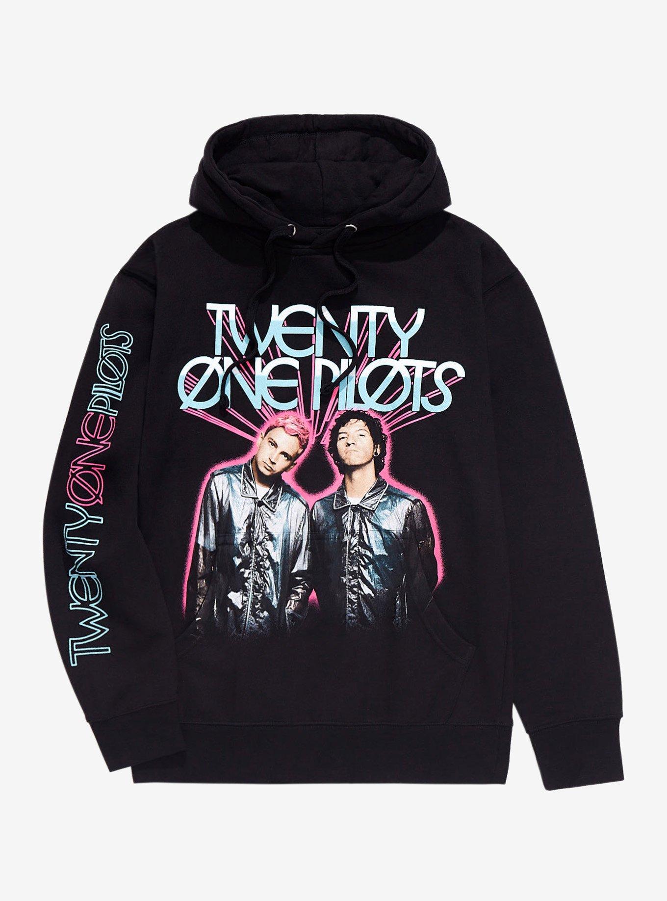 Twenty One Pilots Band Portrait Hoodie Hot Topic