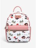 Harry Potter Flying Chibi Trio Allover Print Mini Backpack - BoxLunch Exclusive , , hi-res