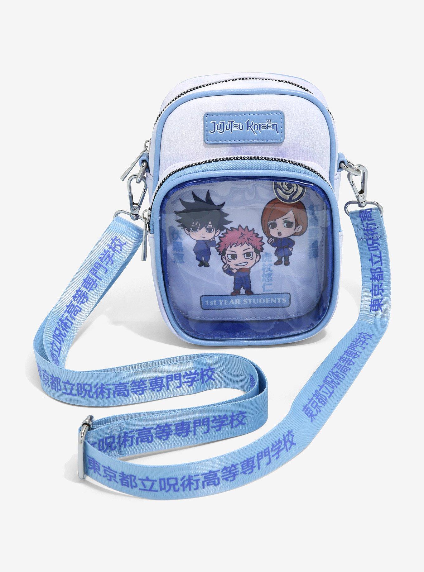 Jujutsu Kaisen Chibi First Year Jujutsu Sorcerers Pin Collector Crossbody  Bag - BoxLunch Exclusive