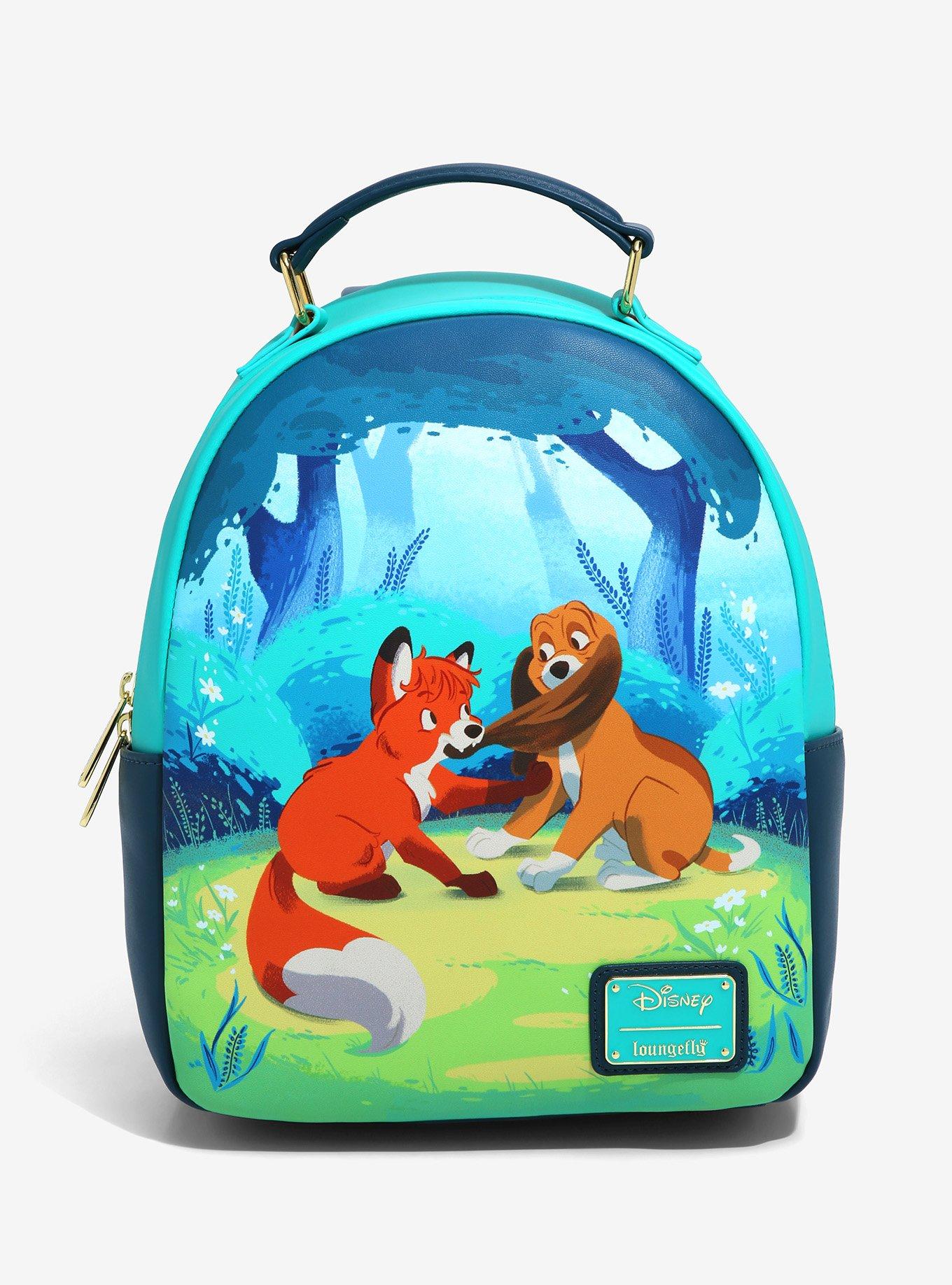 Loungefly Disney The Fox and the Hound Tod & Copper Playtime Mini