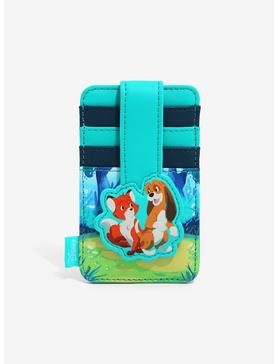Loungefly Disney The Fox and the Hound Tod & Copper Playtime Cardholder - BoxLunch Exclusive, , hi-res