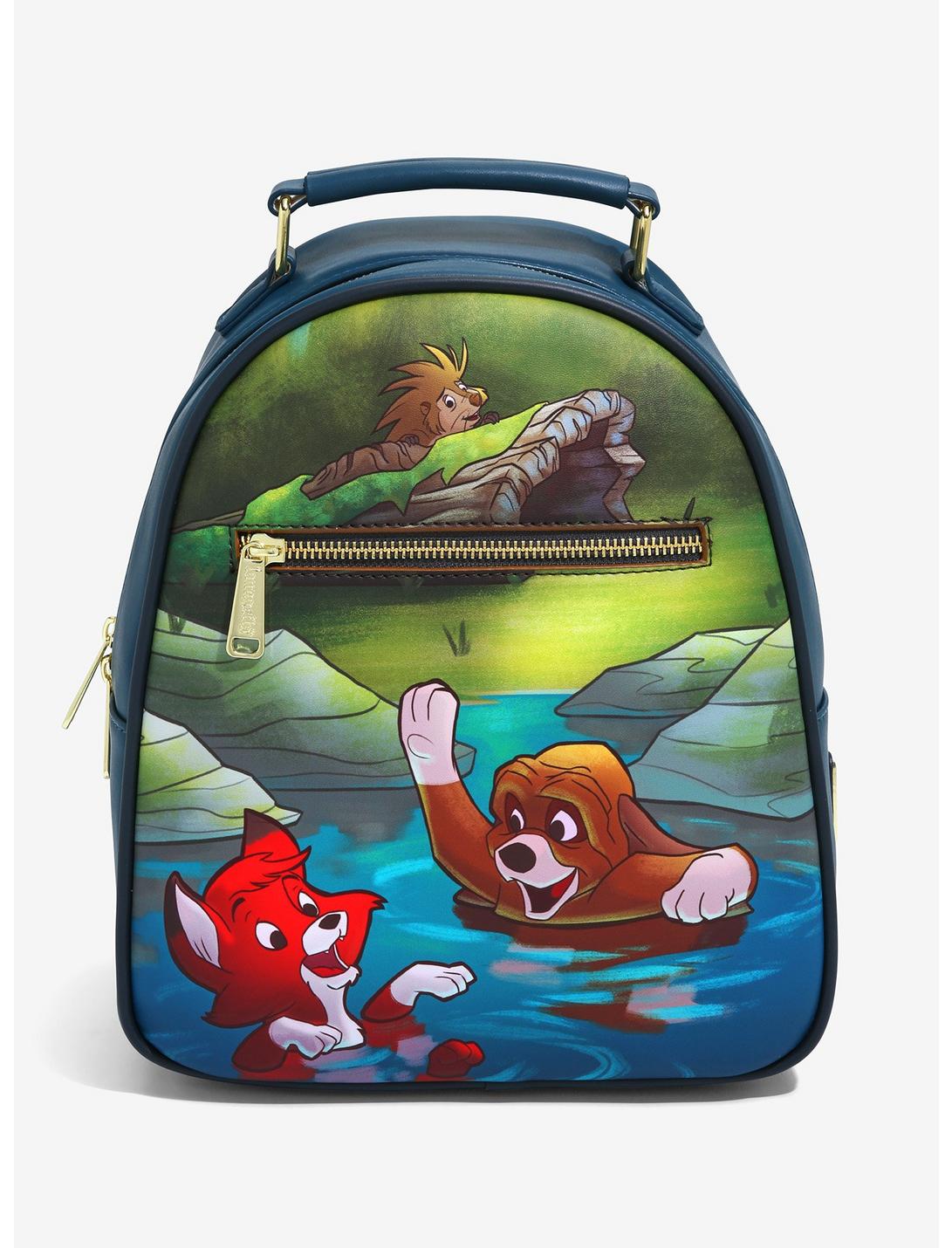 Loungefly Disney Fox and the Hound Splash Mini Backpack - BoxLunch Exclusive, , hi-res