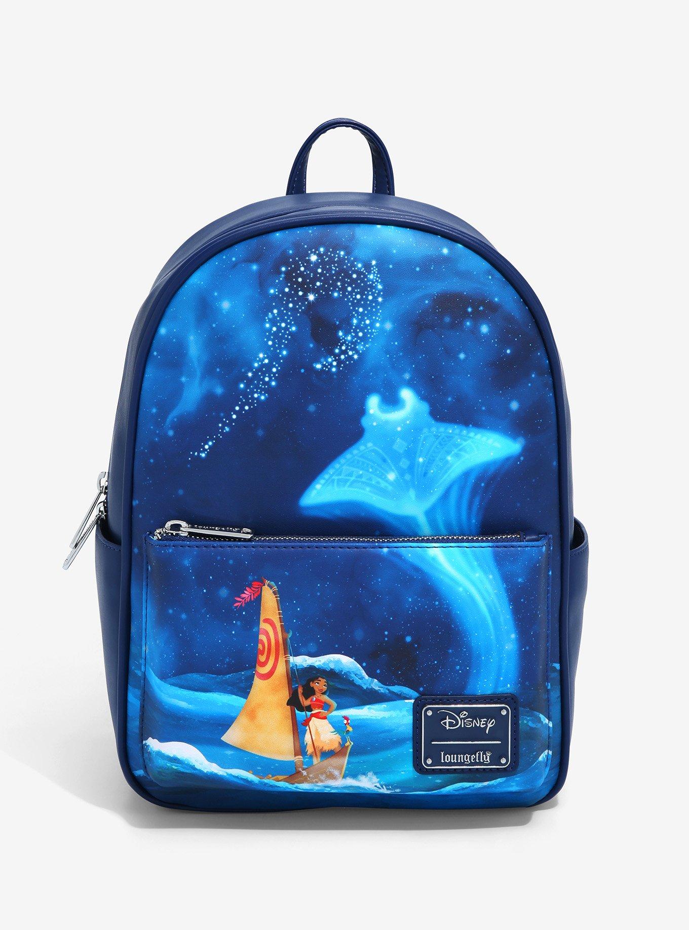 Loungefly Disney Moana Maui's Fish Hook & Gramma Tala Constellation Mini Backpack - BoxLunch Exclusive, , hi-res