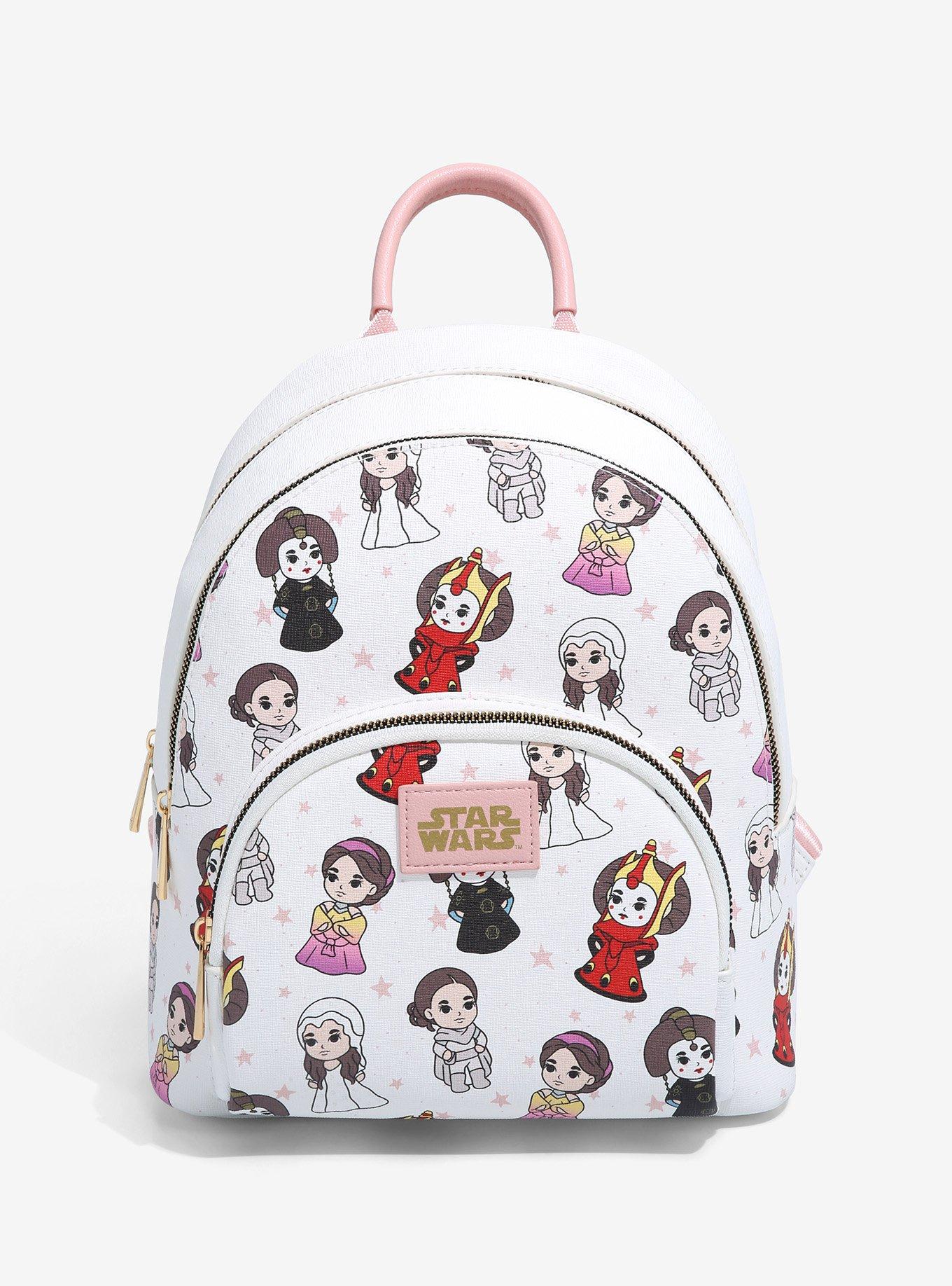 Loungefly star wars chibi characters mini backpack sale