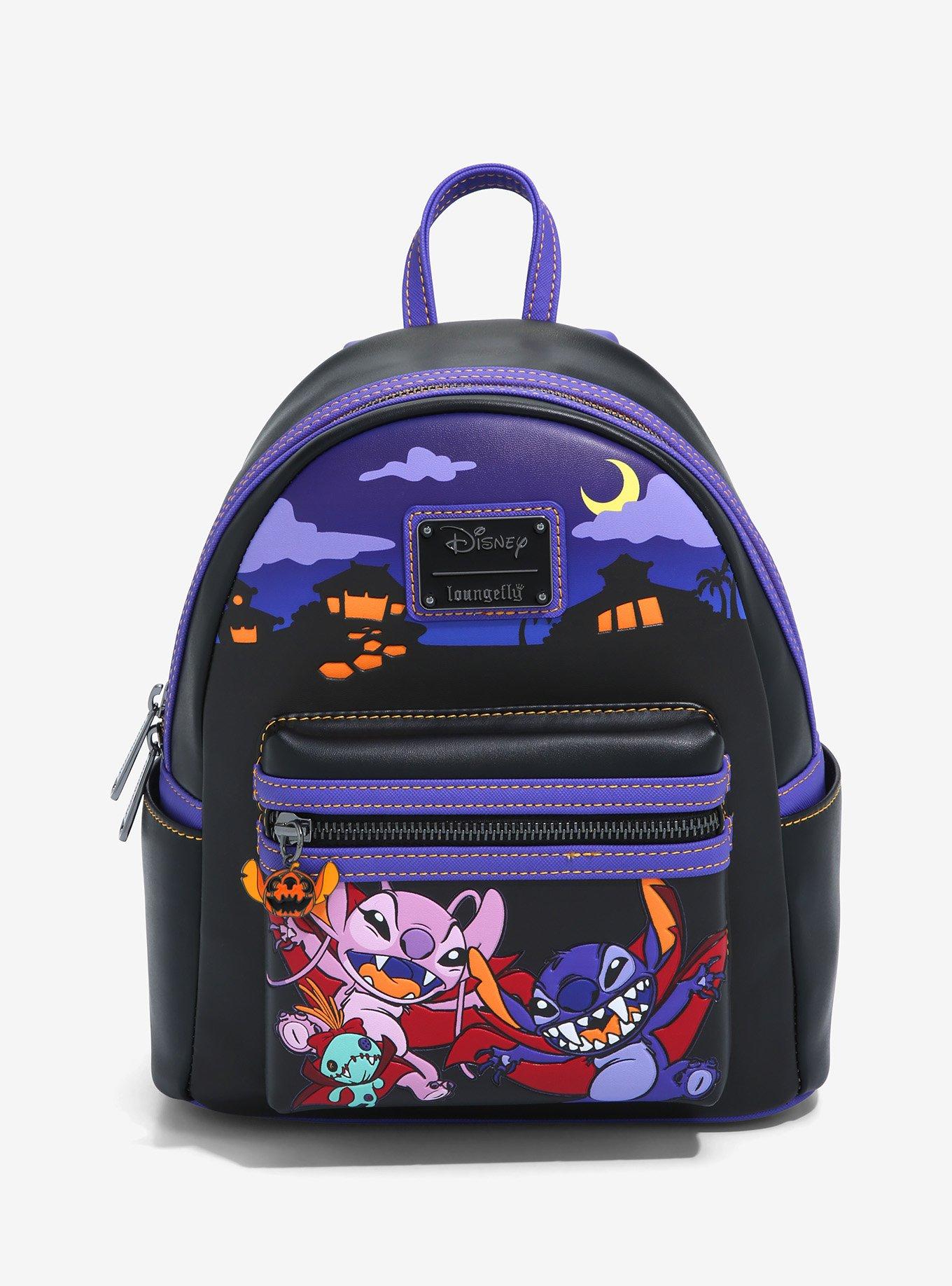 Purple Disney's Lilo & Stitch Stationery Backpack