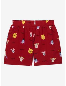 Disney Winnie the Pooh Hundred Acre Wood Friend Portraits Toddler Shorts - BoxLunch Exclusive, , hi-res