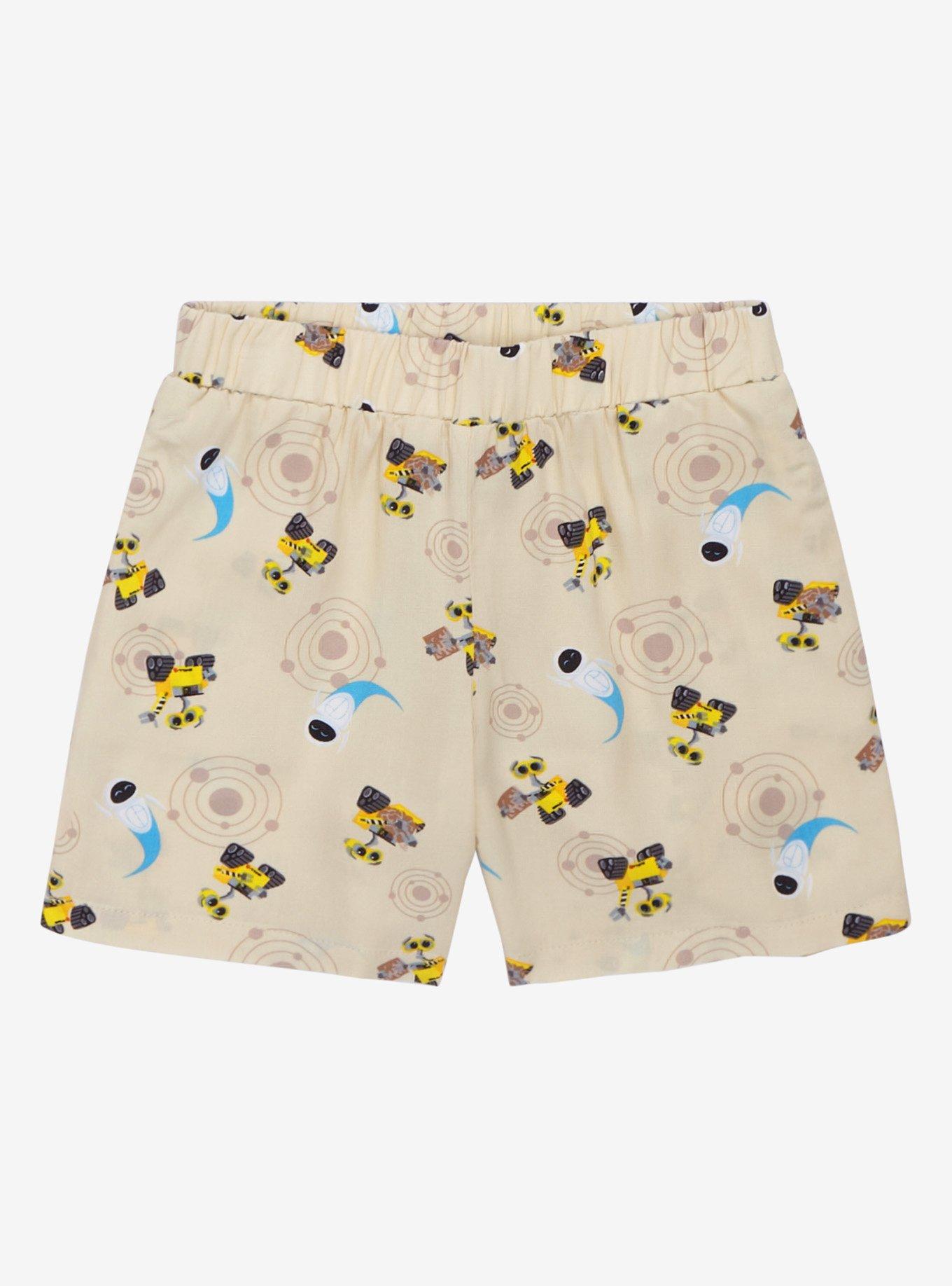 Disney Pixar WALL-E Building the Future Toddler Shorts - BoxLunch Exclusive, KHAKI, hi-res
