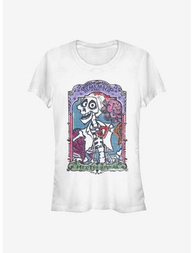 Disney Pixar Coco Hector Rivera Card Girls T-Shirt, WHITE, hi-res