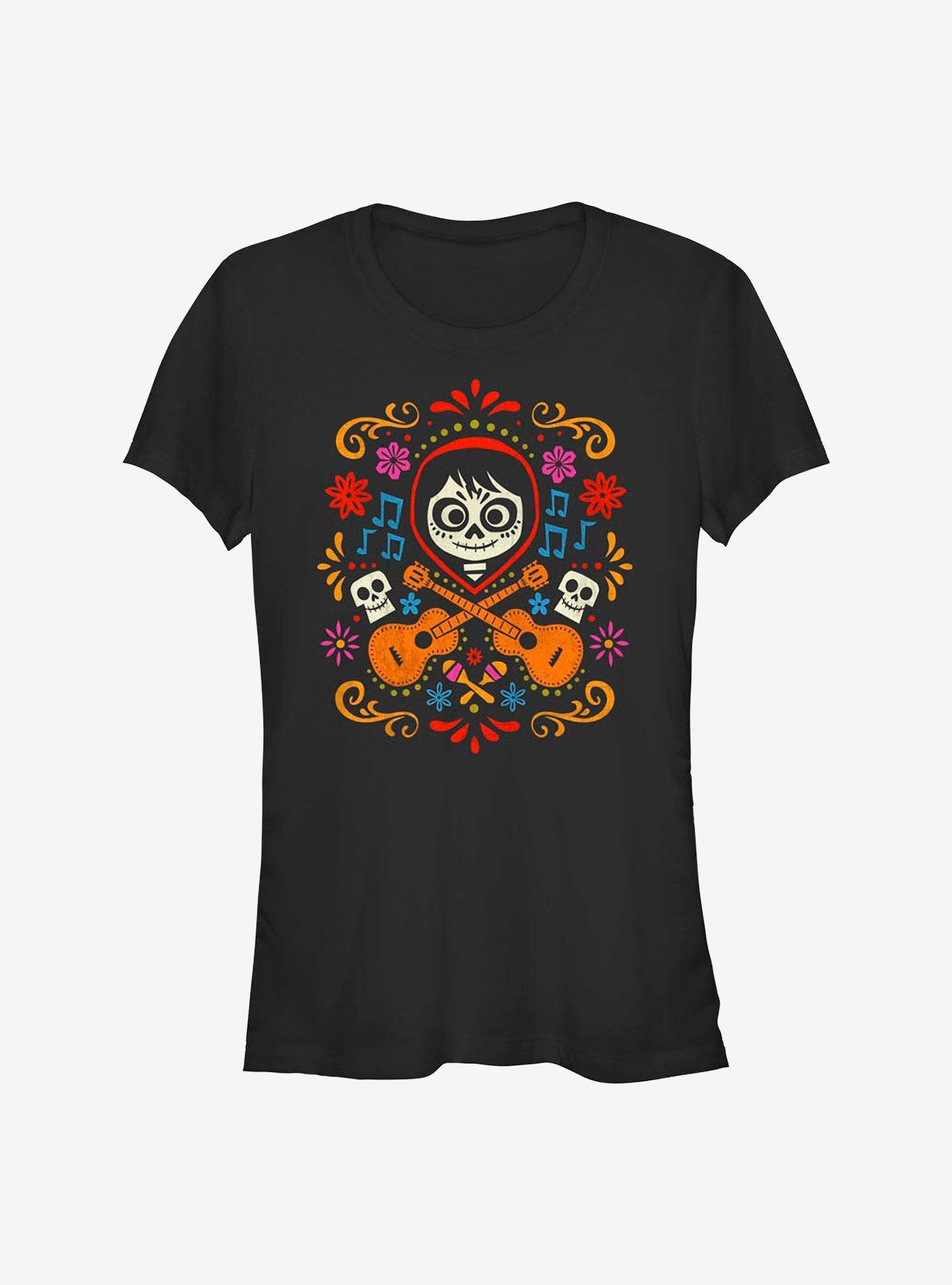 Disney Pixar Coco Musical Miguel Girls T-Shirt, BLACK, hi-res