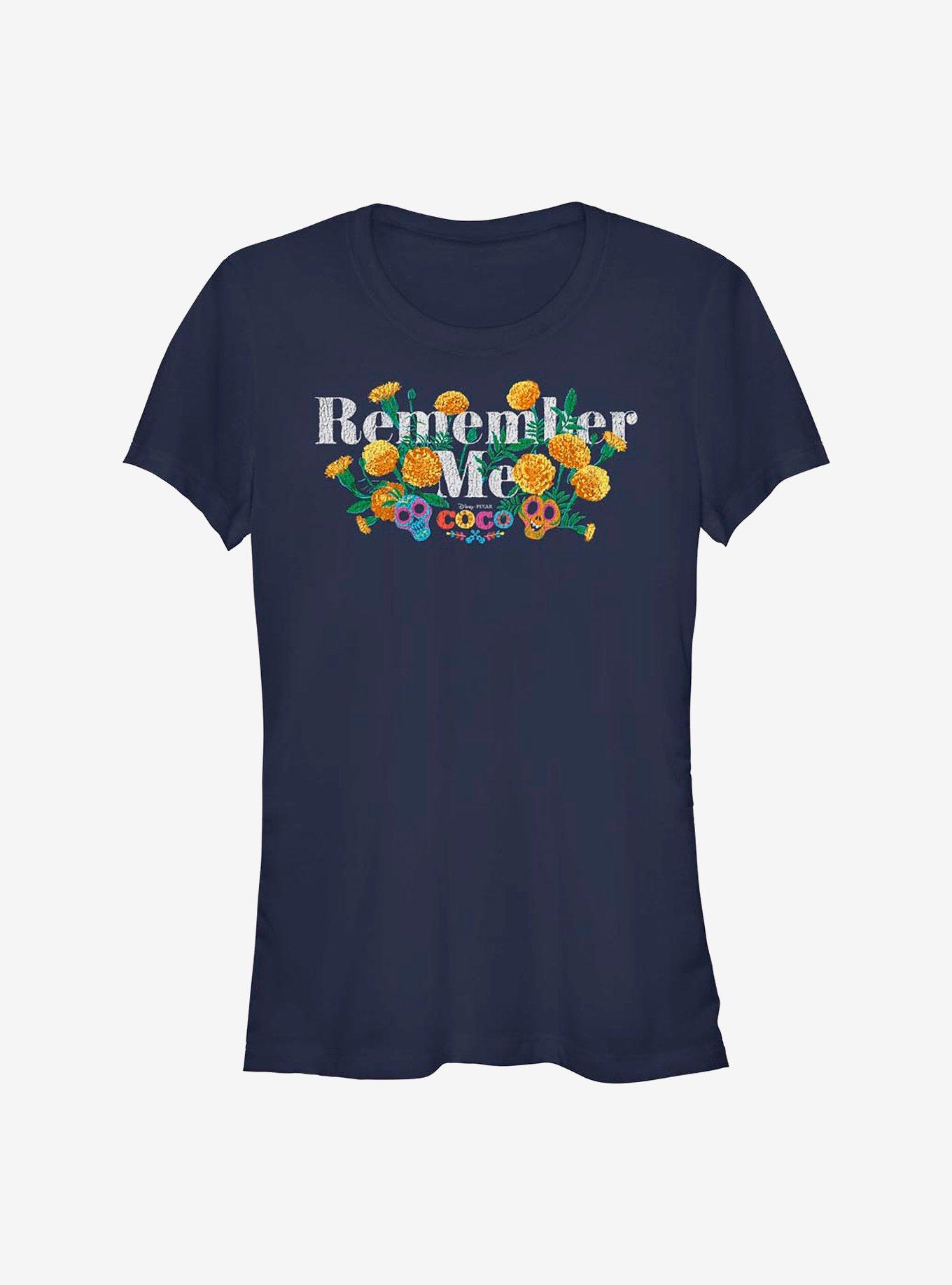 Disney Pixar Coco Remember Me Marigolds Girls T-Shirt