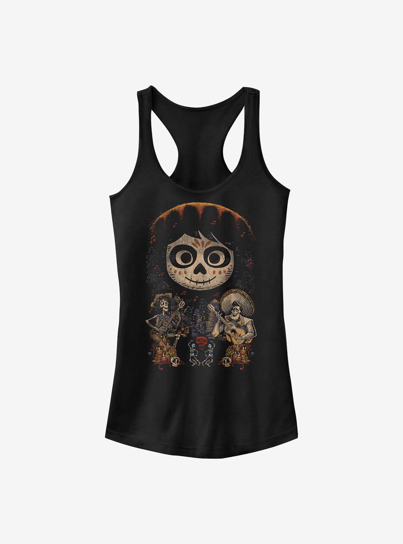 Disney Pixar Coco Musical Poster Girls Tank, BLACK, hi-res