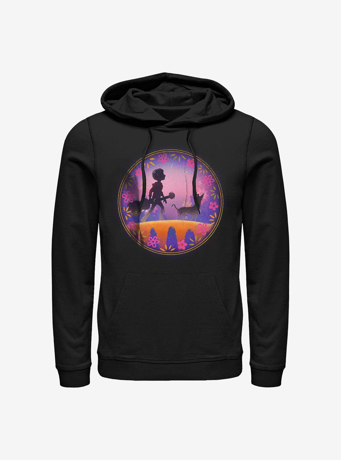 Disney Pixar Coco Bridge Into The Land Of The Dead Hoodie, BLACK, hi-res