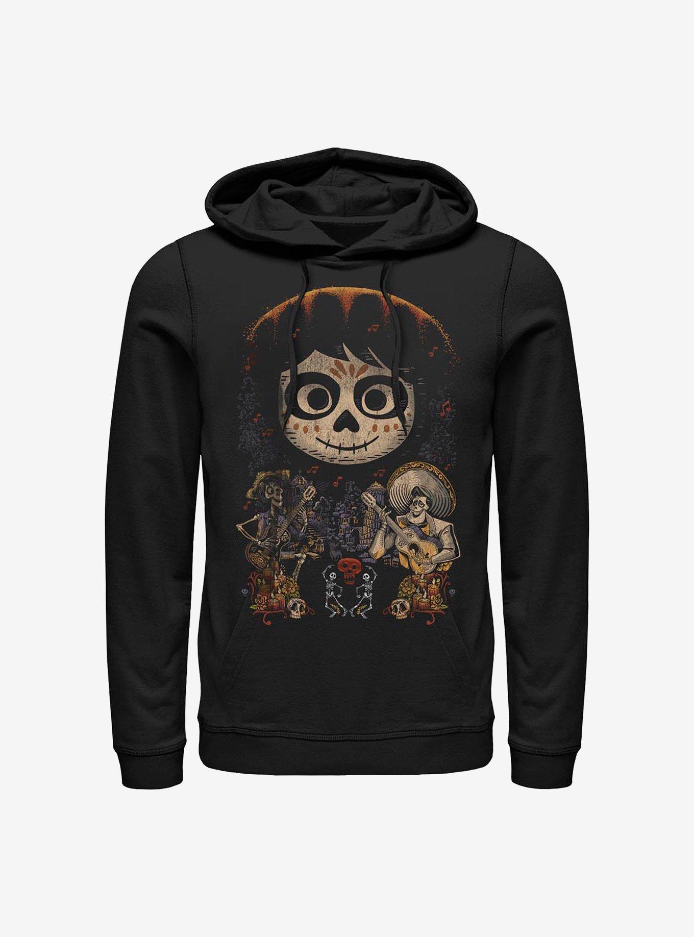 Disney Pixar Coco Musical Poster Hoodie, BLACK, hi-res