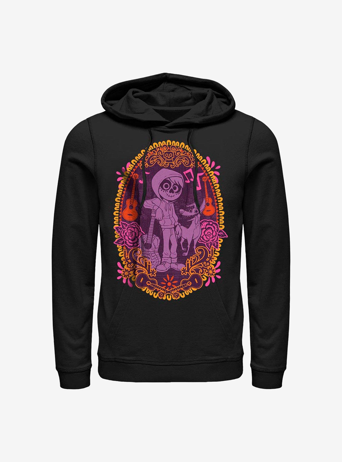 Disney Pixar Coco Miguel Colorful Portrait Hoodie, , hi-res