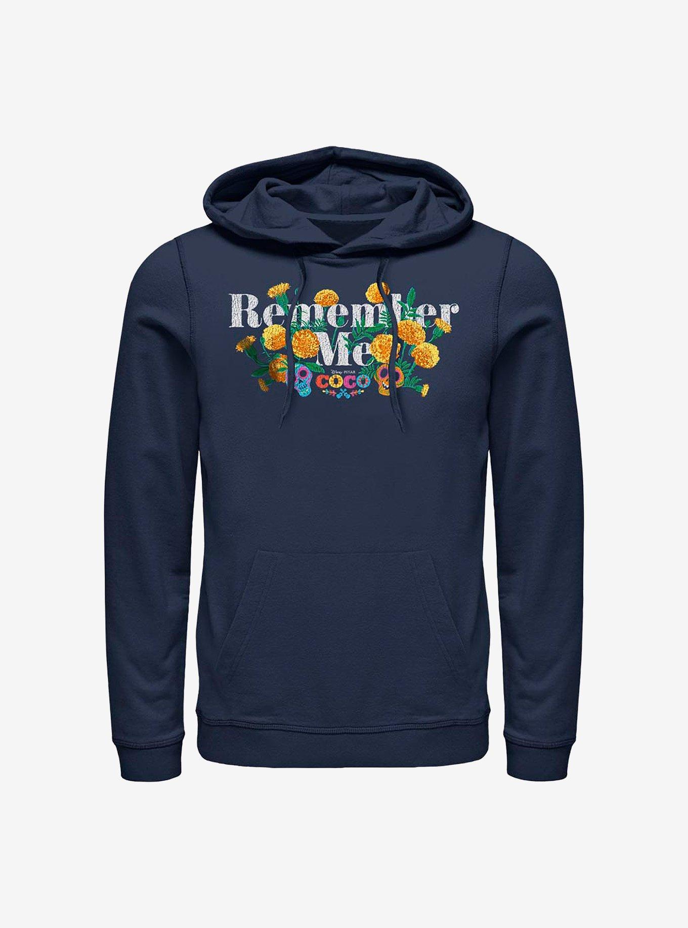 Disney Pixar Coco Remember Me Marigolds Hoodie