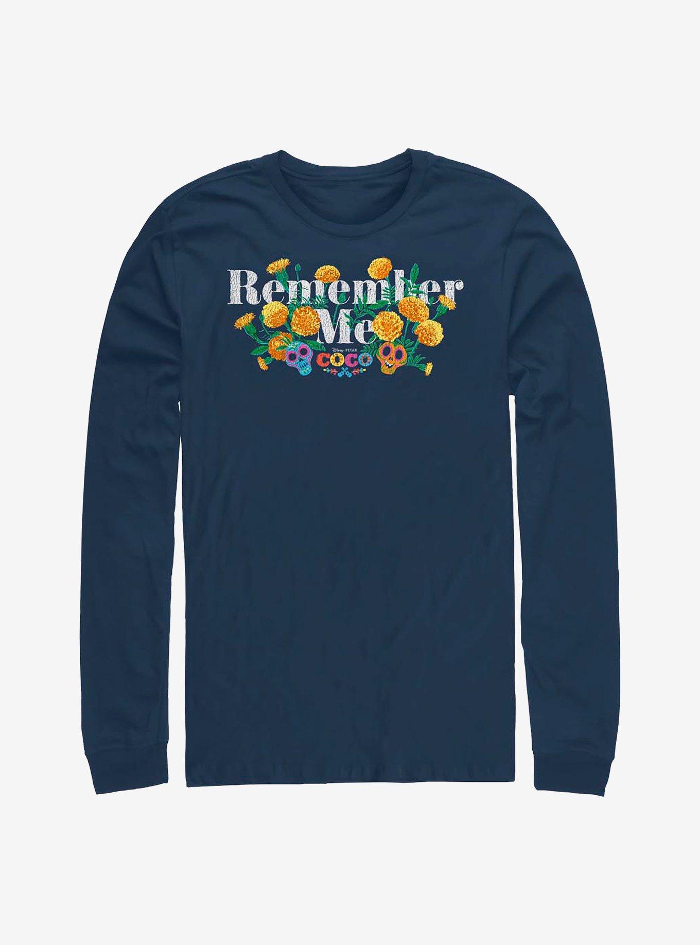 Disney Pixar Coco Remember Me Marigolds Long-Sleeve T-Shirt, , hi-res