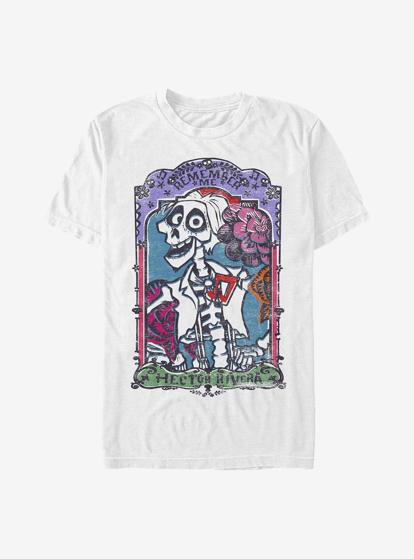 Disney Pixar Coco Hector Rivera Card T-Shirt, WHITE, hi-res