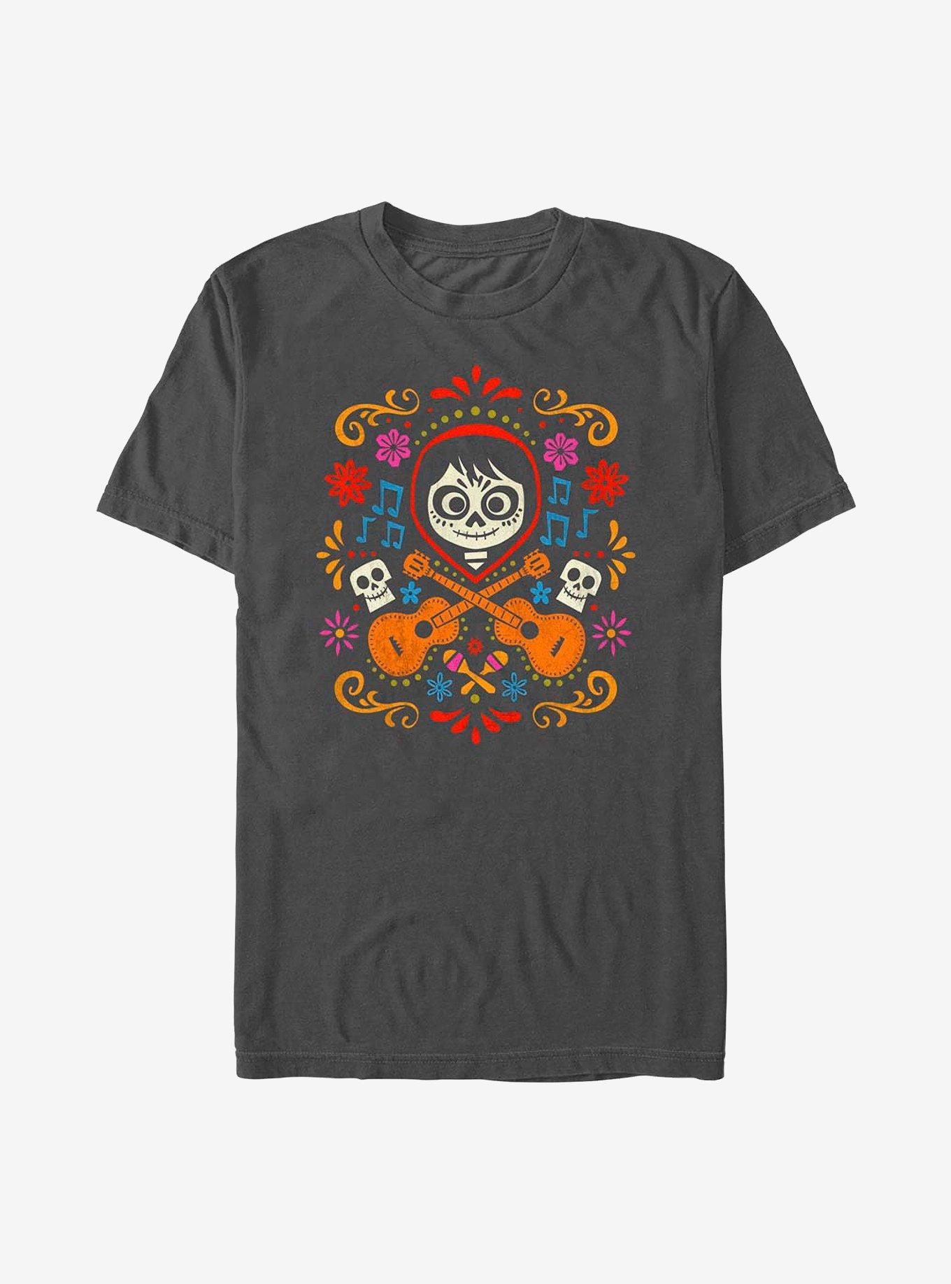 Disney Pixar Coco Musical Miguel T-Shirt, CHARCOAL, hi-res