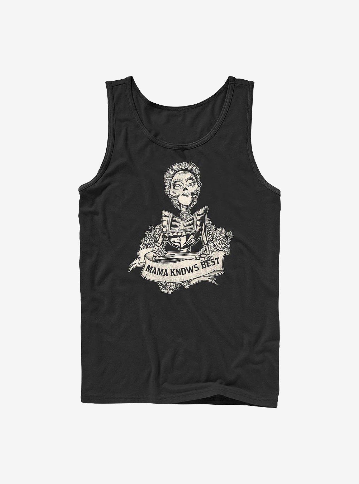 Disney Pixar Coco Mama Knows Best Tank, BLACK, hi-res