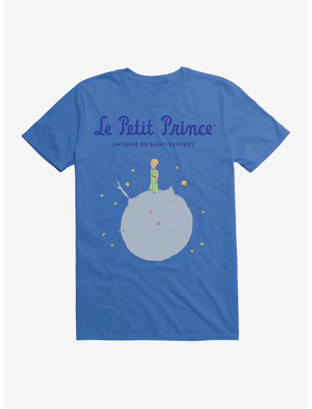 The Little Prince French Book Cover T-Shirt, ROYAL BLUE, hi-res