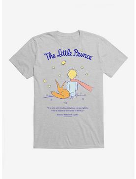 The Little Prince Only With The Heart T-Shirt, HEATHER GREY, hi-res
