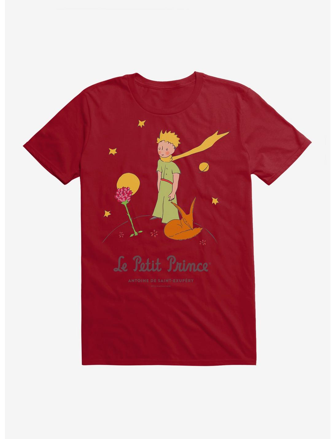 The Little Prince The Fox And Rose T-Shirt, , hi-res