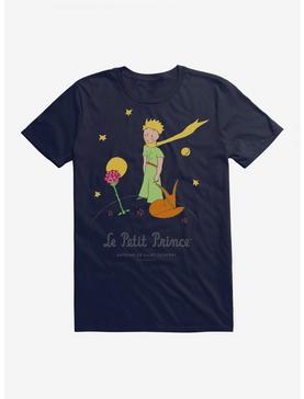 The Little Prince The Fox And Rose T-Shirt, NAVY, hi-res