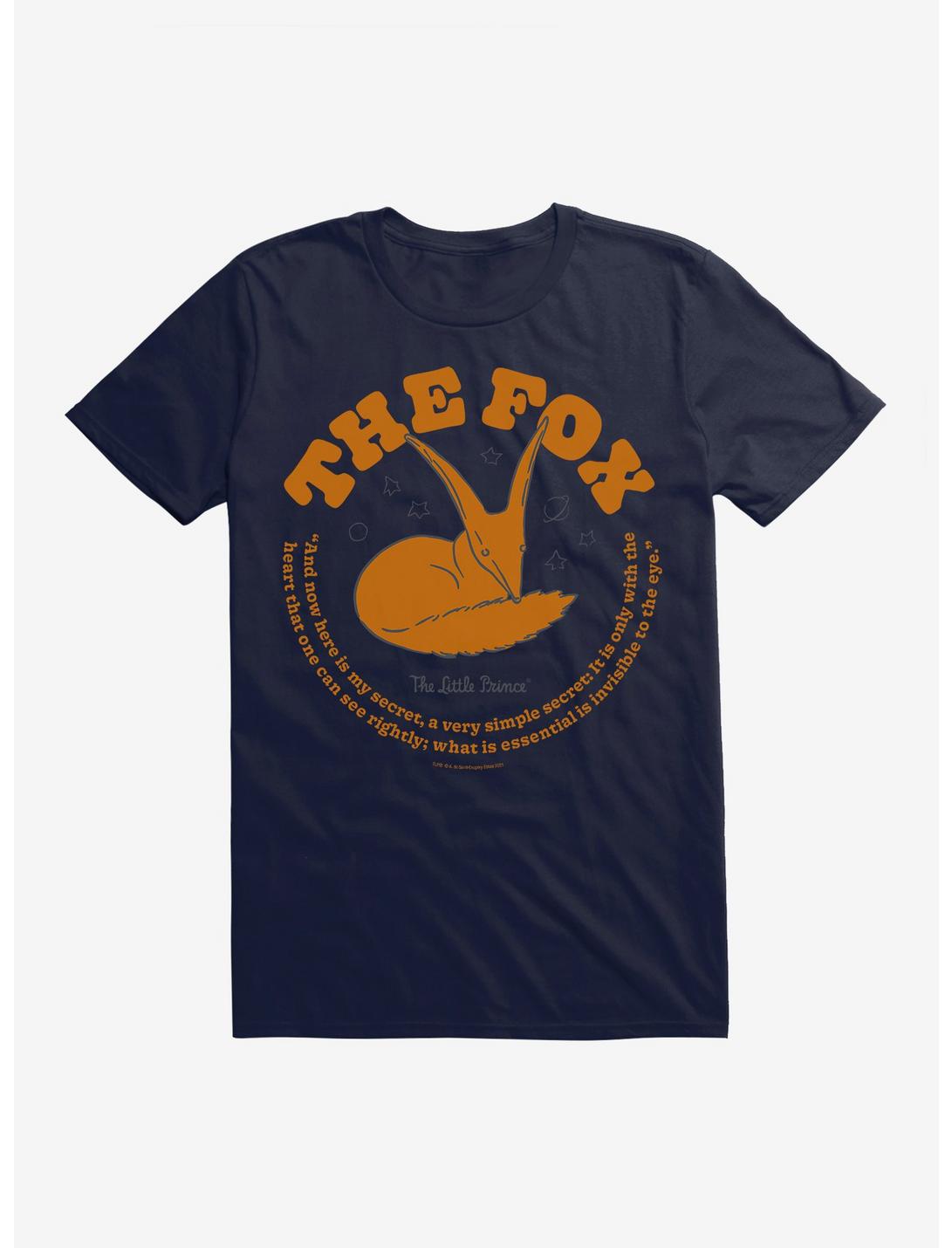 The Little Prince The Fox Secret T-Shirt, NAVY, hi-res