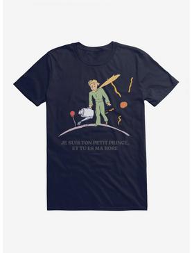 The Little Prince You Are My Rose T-Shirt, NAVY, hi-res
