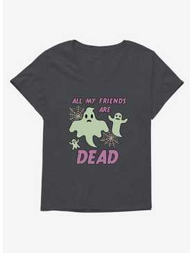 Halloween All My Friends Are Dead Plus Size T-Shirt, , hi-res