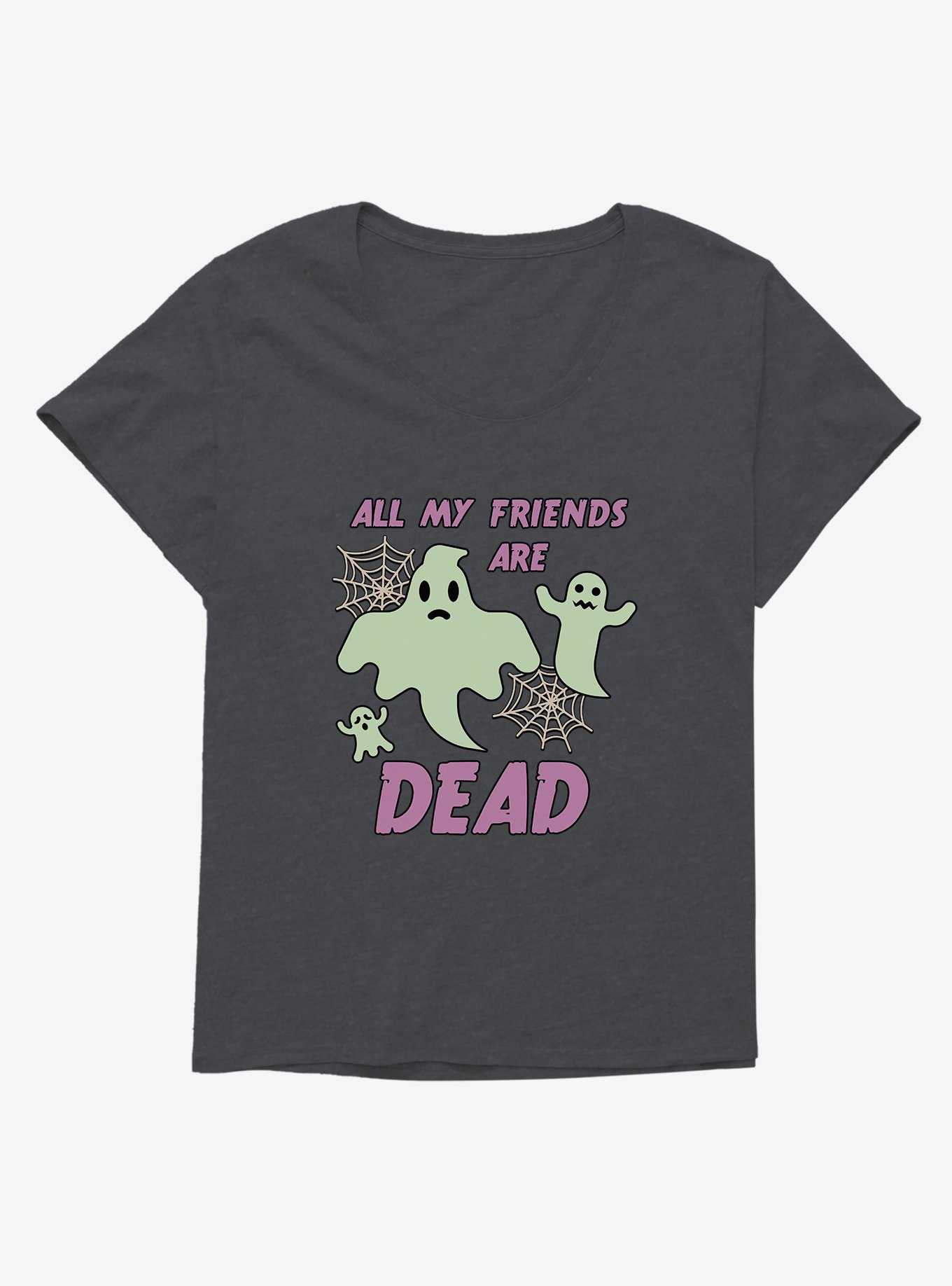 Halloween All My Friends Are Dead Plus Size T-Shirt, , hi-res