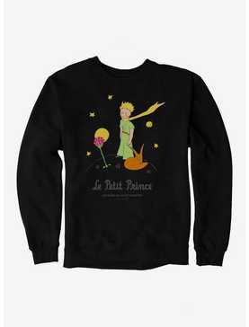 The Little Prince The Fox And Rose Sweatshirt, BLACK, hi-res