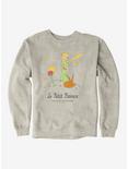 The Little Prince The Fox And Rose Sweatshirt, OATMEAL HEATHER, hi-res
