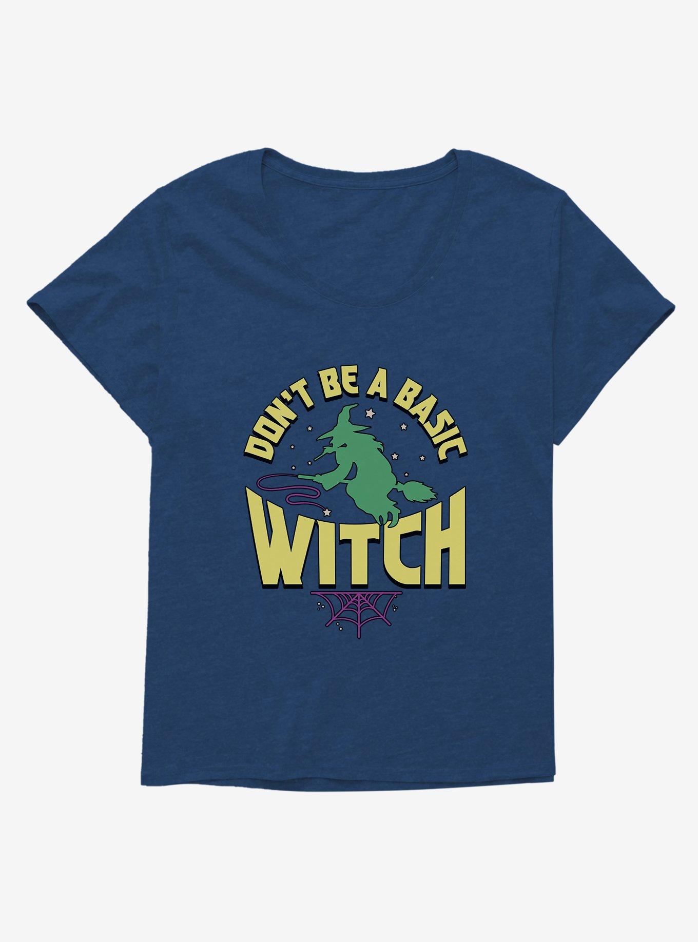 Halloween Basic Witch Plus Size T-Shirt, ATHLETIC NAVY, hi-res