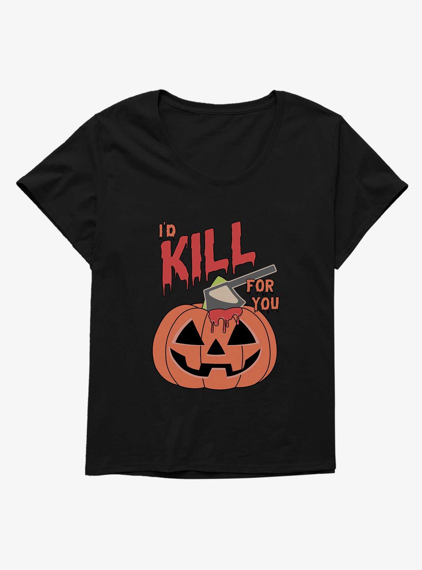Halloween Kill For You Jack-O'-Lantern Plus Size T-Shirt, , hi-res
