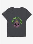 Halloween Party'S Over Plus Size T-Shirt, CHARCOAL HEATHER, hi-res