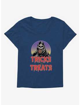 Halloween Tricks Not Treats Plus Size T-Shirt, , hi-res