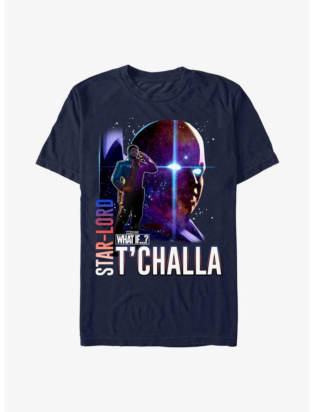 Marvel What If...? Watcher T'Challa T-Shirt, NAVY, hi-res
