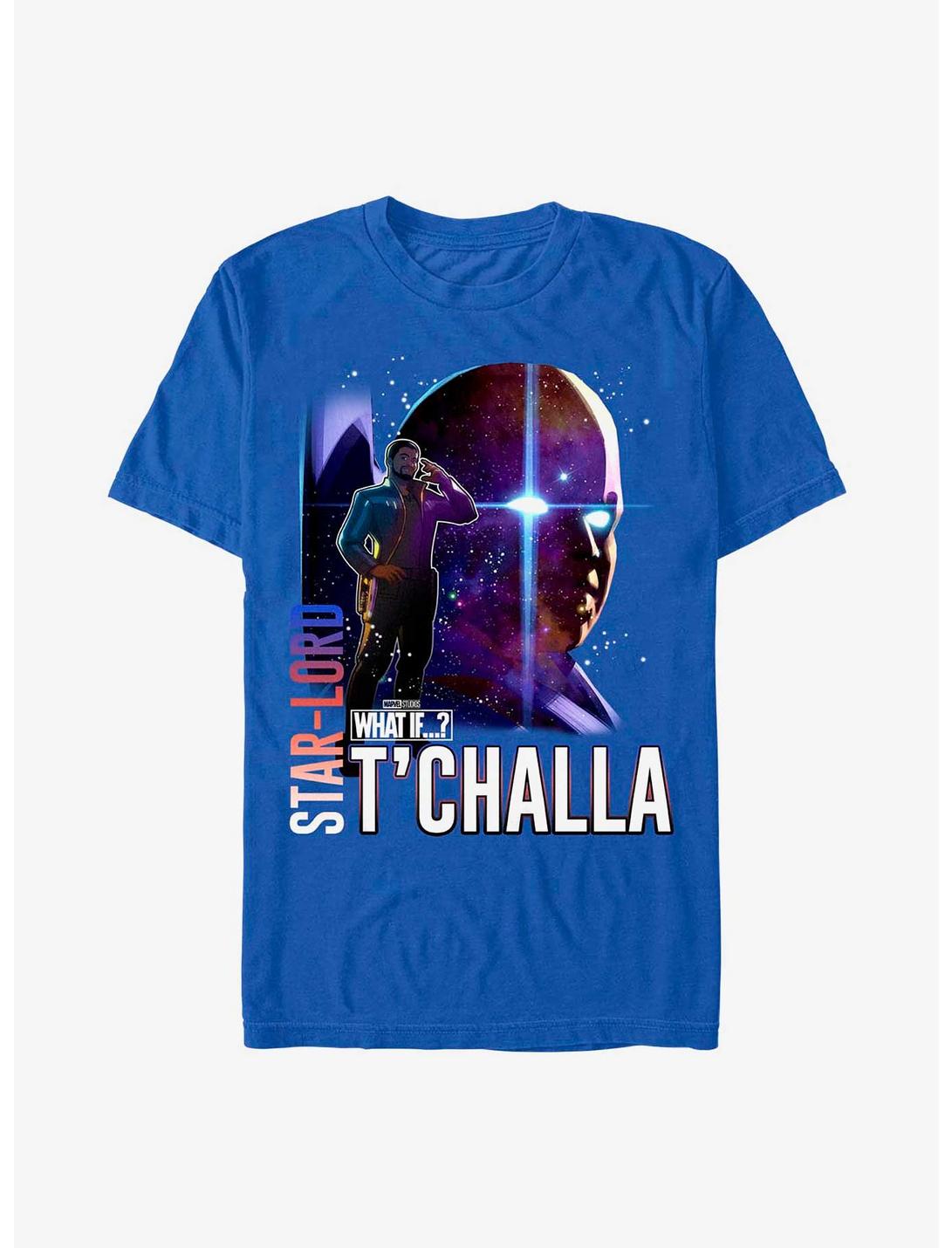 Marvel What If...? Watcher T'Challa T-Shirt, ROYAL, hi-res